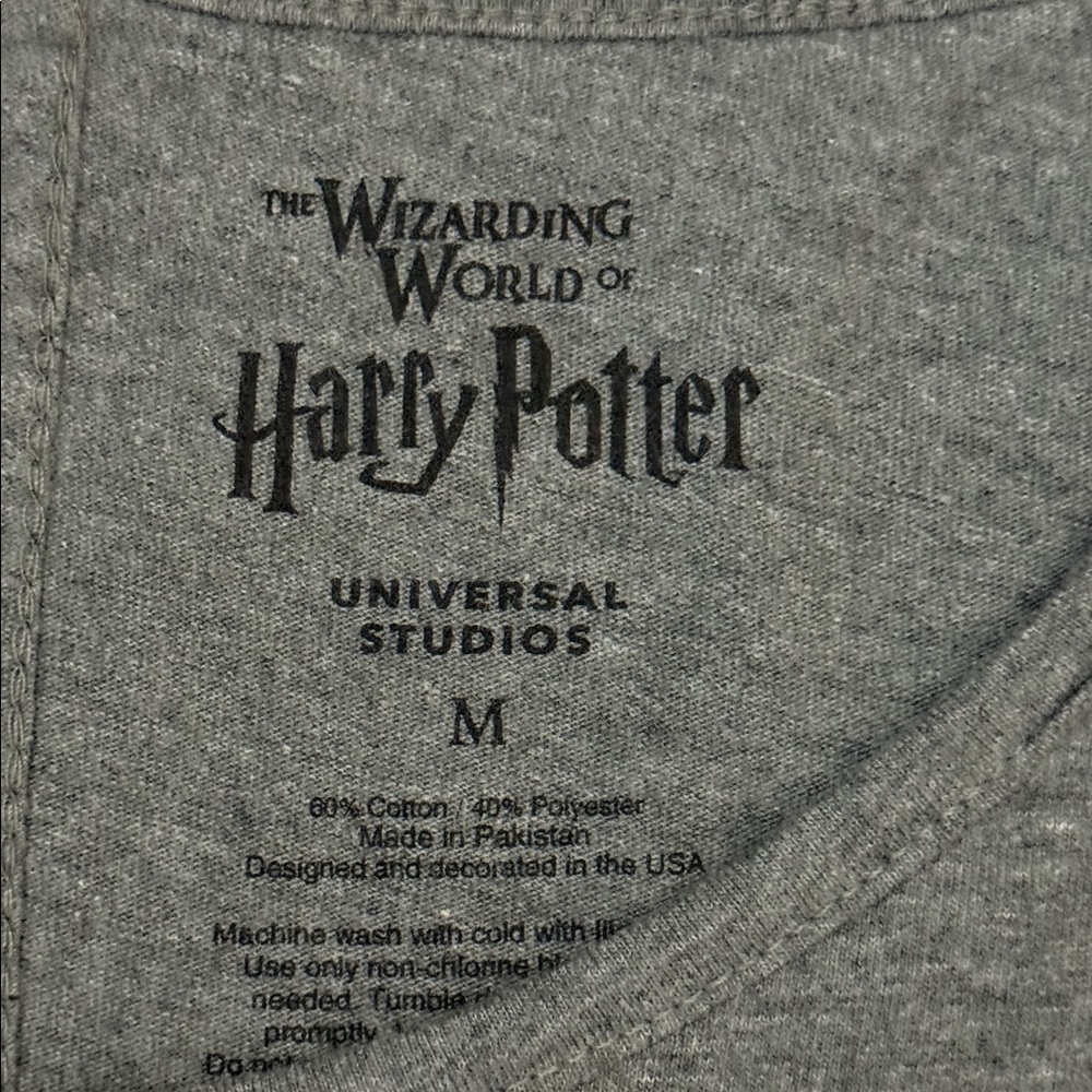 Harry Potter Hogwarts Railways Gray T-Shirt Universal Studios - Picture 2 of 6